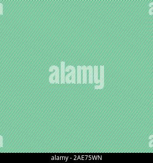 seamless green and white thin diagonal strips Stock Vector