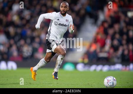 Craven Cottage, London, UK. 7th Dec, 2019. London, UK. 07th Dec, 2019. Denis Odoi of Fulham during the EFL Sky Bet Championship match between Fulham and Bristol City at Craven Cottage, London. Photo by Salvio Calabrese. Editorial use only, license required for commercial use. No use in betting, games or a single club/league/player publications. Credit: UK Sports Pics Ltd/Alamy Live News