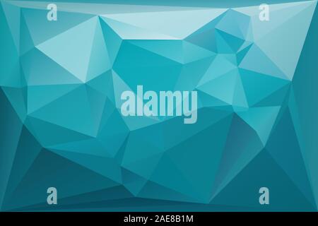 Abstract geometric background with triangles. Vector polygonal texture background. Blue abstract business background. EPS10 vector illustration. Stock Vector