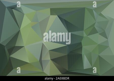 Abstract geometric background with triangles. Vector polygonal texture background. Green abstract business background. EPS10 vector illustration. Stock Vector