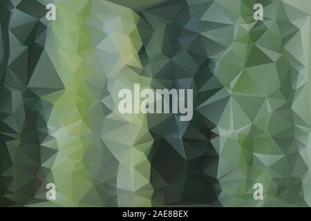 Abstract geometric background with triangles. Vector polygonal texture background. Green abstract business background. EPS10 vector illustration. Stock Vector
