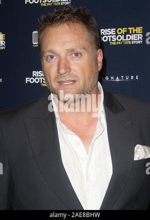 Oct 26, 2017 - London, England, UK - 'Rise of the Footsoldier 3: The Pat Tate Story' UK Premiere, Cineworld Leicester Square - Red Carpet Arrivals Pho Stock Photo