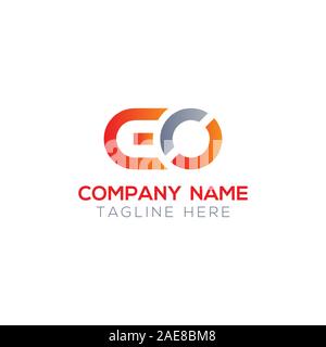 Initial EO Letter Linked Logo. Creative Letter EO Modern Business Logo Vector Template. Initial EO Logo Template Design Stock Vector