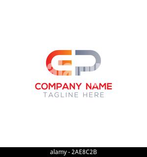 Initial EP Letter Linked Logo. Creative Letter EP Modern Business Logo Vector Template. Initial EP Logo Template Design Stock Vector