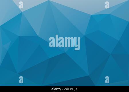 Abstract geometric background with triangles. Vector polygonal texture background. Blue abstract business background. EPS10 vector illustration. Stock Vector