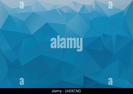 Abstract geometric background with triangles. Vector polygonal texture background. Blue abstract business background. EPS10 vector illustration. Stock Vector