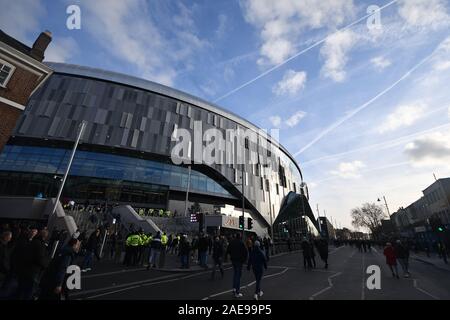 LONDON, ENGLAND - DECEMBER 7TH General view of the venue during the Premier League match between Tottenham Hotspur and Burnley at White Hart Lane, London on Saturday 7th December 2019. (Credit: Ivan Yordanov | MI News ) Photograph may only be used for newspaper and/or magazine editorial purposes, license required for commercial use Credit: MI News & Sport /Alamy Live News