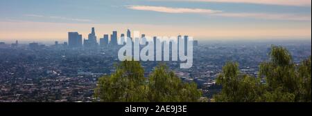 Los Angeles skyline, Los Angeles, California, USA Stock Photo