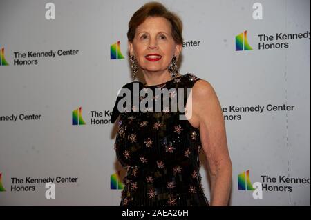 Washington DC, USA. 07th Dec, 2019. Adrienne Arsht arrives for the formal Artist's Dinner honoring the recipients of the 42nd Annual Kennedy Center Honors at the United States Department of State in Washington, DC on Saturday, December 7, 2019. The 2019 honorees are: Earth, Wind & Fire, Sally Field, Linda Ronstadt, Sesame Street, and Michael Tilson Thomas. Credit: MediaPunch Inc/Alamy Live News Stock Photo