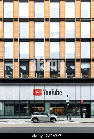 The You Tube headquarters in London Kings Cross Stock Photo