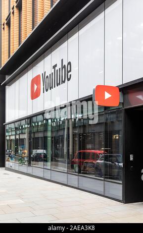 The You Tube headquarters in London Kings Cross Stock Photo