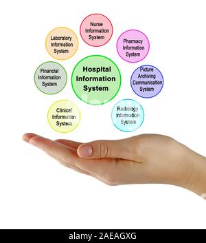 Components of Hospital Information System Stock Photo - Alamy