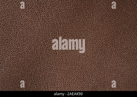 Texture of backside of brown toned leather, high detailed Stock Photo