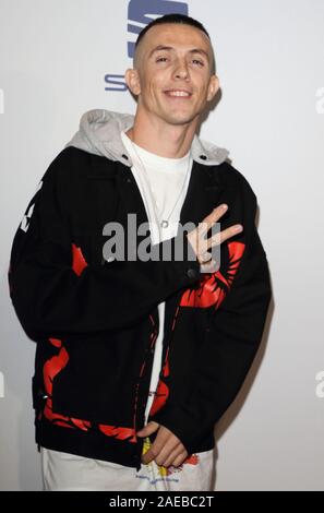 London, UK. 07th Dec, 2019. LONDON, UNITED KINGDOM - DECEMBER 07 2019: Regard attends the Capital's Jingle Bell Ball at The O2 Arena in London. Credit: SOPA Images Limited/Alamy Live News