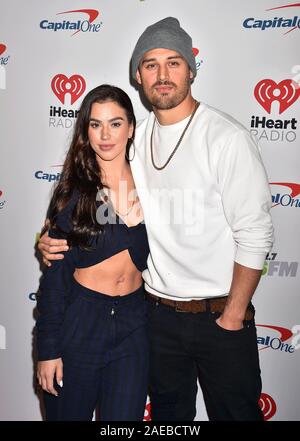 INGLEWOOD, CA - DECEMBER 06: Chrysti Ane, Ryan Guzman attends 102.7 KIIS FM's Jingle Ball 2019 Presented by Capital One at the Forum on December 6, 2019 in Los Angeles, California. Stock Photo