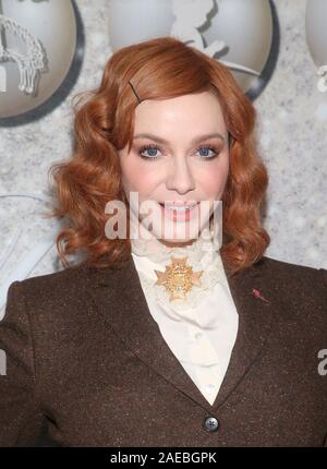 Hollywood, USA. 07th Dec, 2019. WEST HOLLYWOOD, CA - DECEMBER 7: Christina Hendricks, at Brooks Brothers Annual Holiday Celebration To Benefit St. Jude at The West Hollywood EDITION in West Hollywood, California on December 7, 2019. Credit: MediaPunch Inc/Alamy Live News Stock Photo
