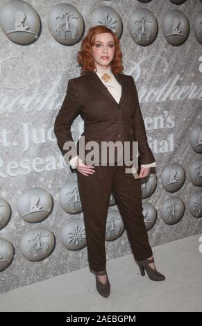 Hollywood, USA. 07th Dec, 2019. WEST HOLLYWOOD, CA - DECEMBER 7: Christina Hendricks, at Brooks Brothers Annual Holiday Celebration To Benefit St. Jude at The West Hollywood EDITION in West Hollywood, California on December 7, 2019. Credit: MediaPunch Inc/Alamy Live News Stock Photo