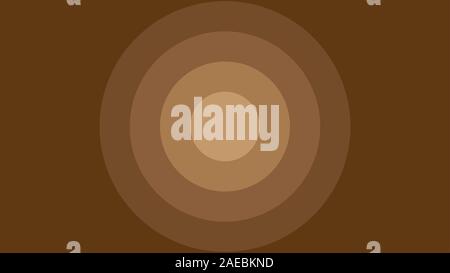 Colorful Brown Ellipse Abstract Background Design Template, Simple Background Concept, 16:9 Stock Vector