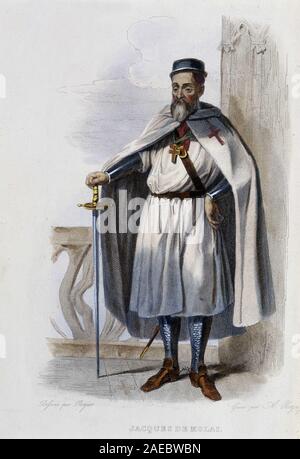 Jacques de Molay Jacques de Molay (c.1243-1314) Master of - French School as art