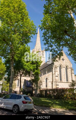 St Johns Church, Lansdowne Crescent, Notting Hill, London, UK Stock Photo