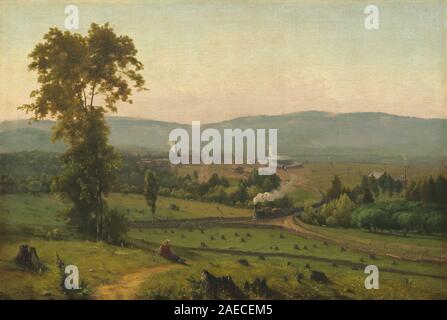 The Lackawanna Valley; c. 1856 George Inness, The Lackawanna Valley, c 1856 Stock Photo