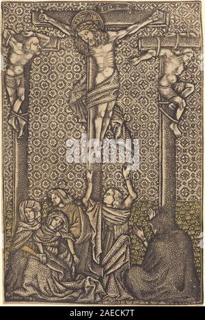 Crucifixion. The painting is by the Renaissance German artist Hans ...