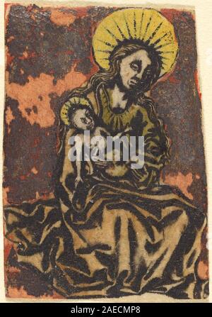 This German 15th-century painting depicts Christ carrying the cross ...