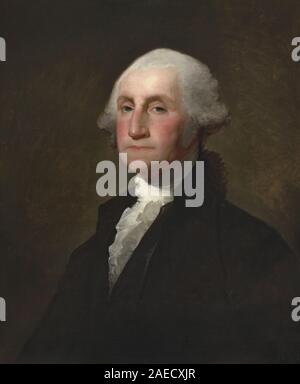 Gilbert Stuart, George Washington, c 1803 George Washington; c. 1803 Stock Photo