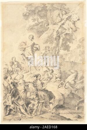 Apollo Atributes This 18th-century painting depicts Apollo with the Muses on Mount ...