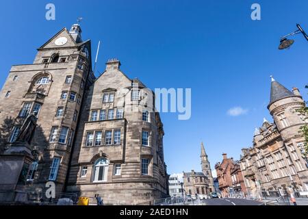 Municipal Buildings, Corn Exchange, Stirling, Stirling and Falkirk, Scotland, UK Stock Photo