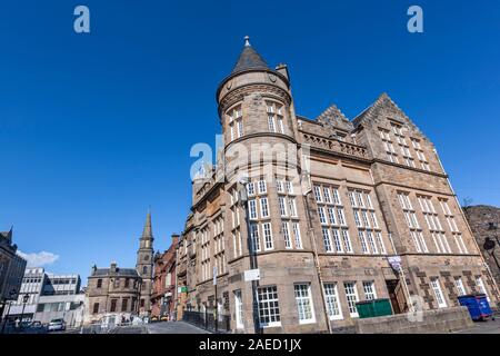 Central Library, Corn Exchange Rd, Stirling, Stirling and Falkirk, Scotland, UK Stock Photo