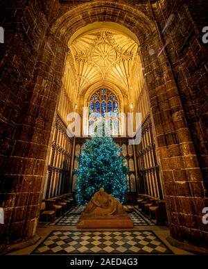 Manchester Cathedral interior Stock Photo