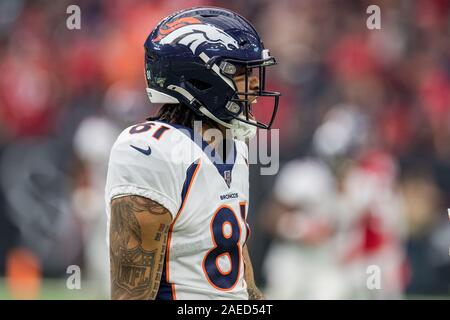 Denver Broncos wide receiver Tim Patrick (81) celebrates a catch against  the New York Jets during an NFL football game Sunday, Sept. 26, 2021, in  Denver. (AP Photo/Jack Dempsey Stock Photo - Alamy