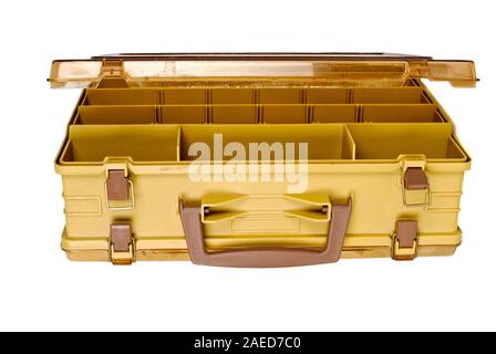 https://l450v.alamy.com/450v/2aed7c0/empty-old-and-faded-plastic-fishing-tackle-container-with-compartments-isolated-on-a-white-background-2aed7c0.jpg