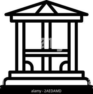 Alcove gazebo icon, outline style Stock Vector Image & Art - Alamy