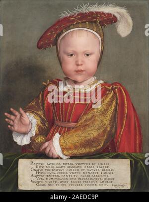 Hans Holbein the Younger, Edward VI as a Child, probably 1538 Edward VI as a Child; probably 1538 Stock Photo
