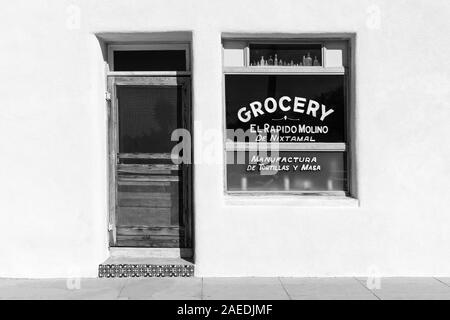 Historic grocery building, downtown, Tucson, Arizona Stock Photo