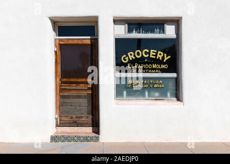 Historic grocery building, downtown, Tucson, Arizona Stock Photo