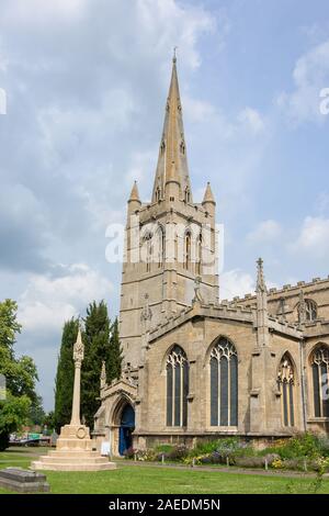 All Saints Church, Church Street, Oakham, Rutland, England, United Kingdom Stock Photo