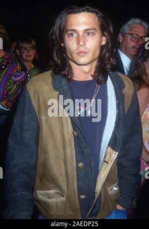 Johnny Depp, 1992, Photo By Michael Ferguson/PHOTOlink Stock Photo - Alamy