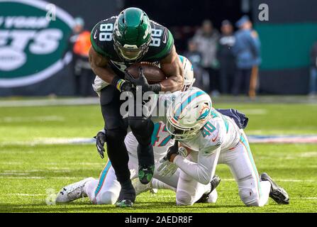 Miami Dolphins defensive back Nik Needham (40) lines up for the snap during  an NFL football game against the Cincinnati Bengals on Thursday, September  29, 2022, in Cincinnati. (AP Photo/Matt Patterson Stock