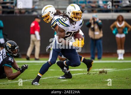 Jacksonville, FL, USA. 8th Dec, 2019. Jacksonville Jaguars running