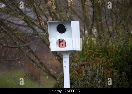Slow down. Speed cameras in operation Stock Photo 57334877 Alamy