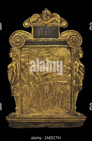 A detailed Renaissance medal by Valerio Belli depicting Amphitrite, the ...