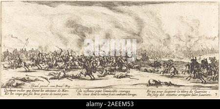 Battle Scene: a Cavalry Engagement, Jacques Courtois, 17th century ...