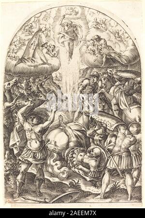 This etching by Jacques Callot depicts the Conversion of Saint Paul ...