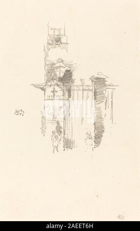 James McNeill Whistler, Entrance Gate, 1887 Entrance Gate; 1887date Stock Photo