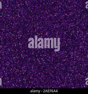 Holographic violet, purple, fuchsia, magenta glitter, sparkle confetti texture. Stock Photo
