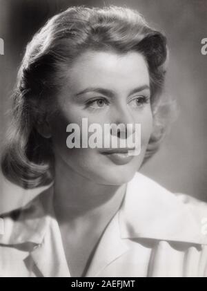 Maj-Britt Nilsson, schwedische Schauspielerin, Deutschland um 1956. Swedish actress Maj-Britt Nilsson, Germany around 1956. Stock Photo