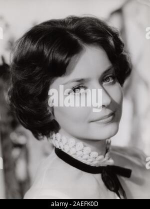 Marina Orschel, deutsche Schauspielerin und Schönheitskönigin. Deutschland um 1958. Marina Orschel, German actress and beauty queen, Germany around 1958. Stock Photo